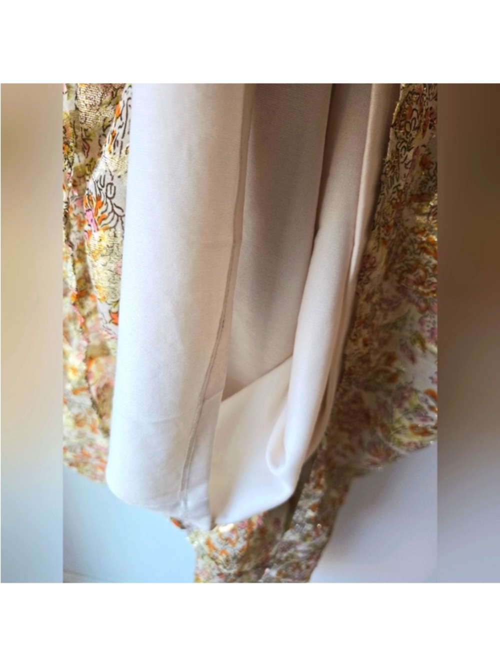 Goa Beachwear by Japna gold foil maxi dress - Picture 9 of 10